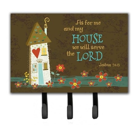 Carolines Treasures Carolines Treasures VHA3005TH68 As for Me & My House Leash or Key Holder VHA3005TH68